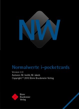 Cover: Normalwerte pocketcards