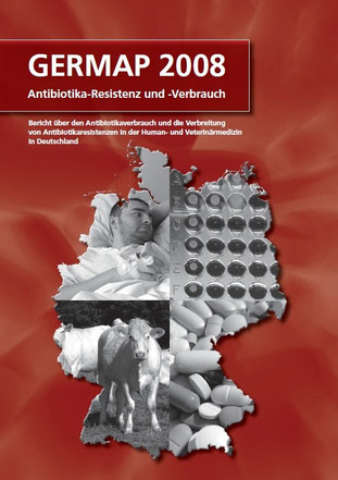 Cover: GERMAP 2008 – Antibiotika-Resistenz und -Verbrauch